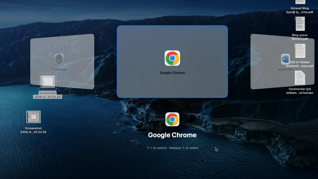 app switching